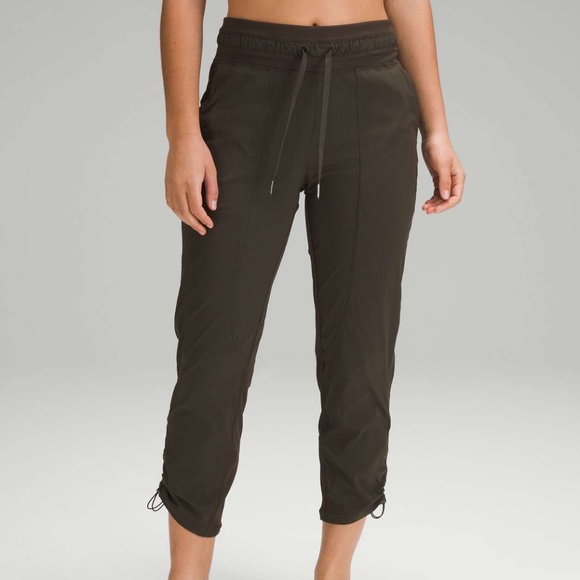 Lululemon Dance Studio Mid-Rise Cropped Pant | Dark Olive - Picture 1 of 2